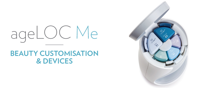 ageLOC Me beauty customization device